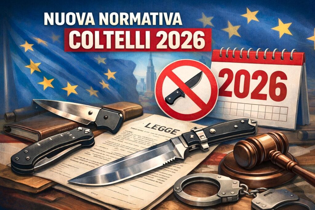 decreto sicurezza 2026, coltelli normativa, porto coltelli Italia, vendita coltelli legge, sicurezza pubblica, formazione sicurezza